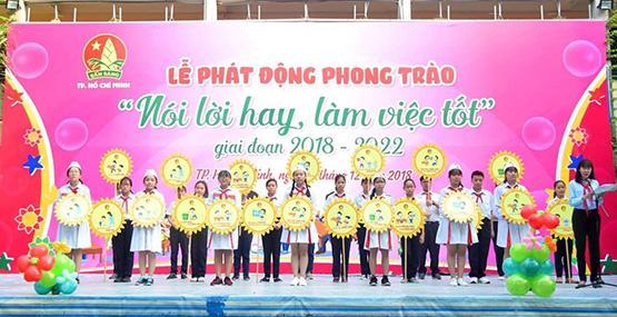 Phát động phong trào “Nói lời hay, làm việc tốt”
