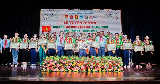 191 đội viên được tuyên dương chỉ huy Đội giỏi cấp TP