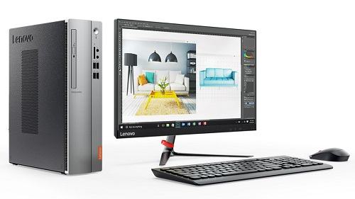 Máy tính để bàn Lenovo gọn nhẹ cho gia đình