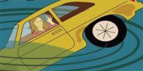 8 bước thoát khỏi ôtô đang chìm