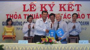 8 doanh nghiệp ký kết với trường nghề để đào tạo