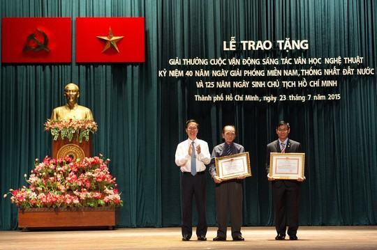Trao giải thưởng cho 38 tác phẩm văn học nghệ thuật