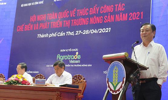 Giải pháp thúc đẩy chế biến và phát triển thị trường nông sản