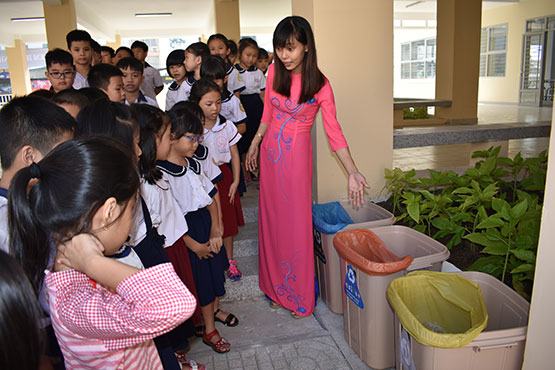 Ngành GD phát động phong trào “chống rác thải nhựa”