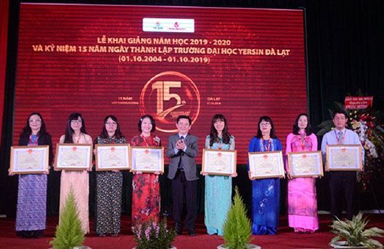 ĐH Yersin Đà Lạt kỷ niệm 15 năm thành lập