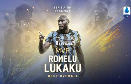 Lukaku xuất sắc nhất Serie A, Ronaldo nhận giải ‘an ủi’