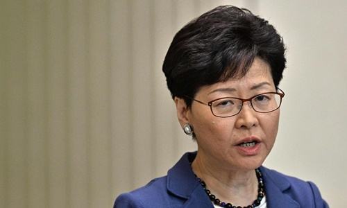 Trưởng đặc khu Hong Kong Carrie Lam. Ảnh: AFP.