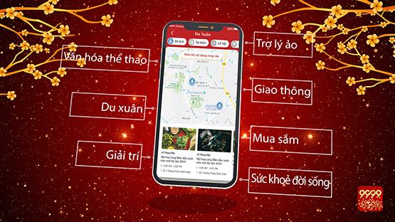 App miễn phí “9999 Tết”: Một ứng dụng triệu niềm vui