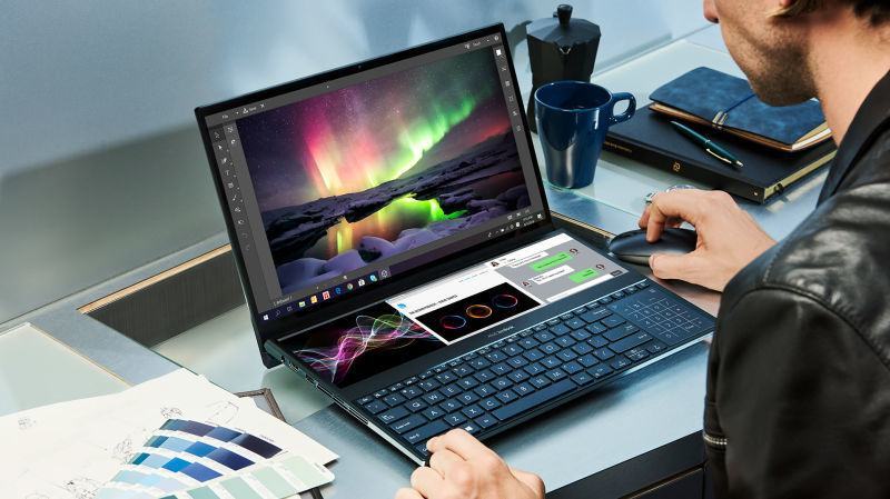 Laptop màn hình kép, dáng độc là xu hướng nửa cuối 2019