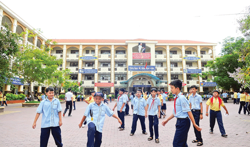 Q.Bình Tân, TP.HCM: Trường THCS đầu tiên đạt chất lượng giáo dục cấp độ 1