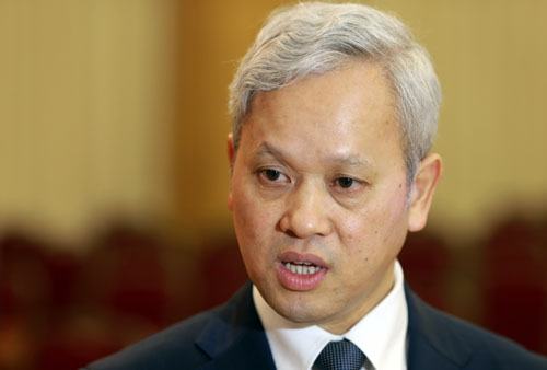 Ông Nguyễn Bích Lâm, Tổng cục trưởng thống kê. Ảnh: Tất Định