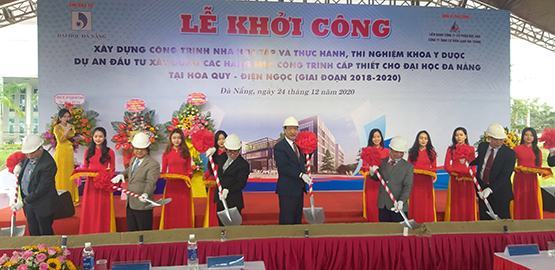 Khởi công xây dựng Dự án gần 200 tỷ tại làng ĐH Đà Nẵng