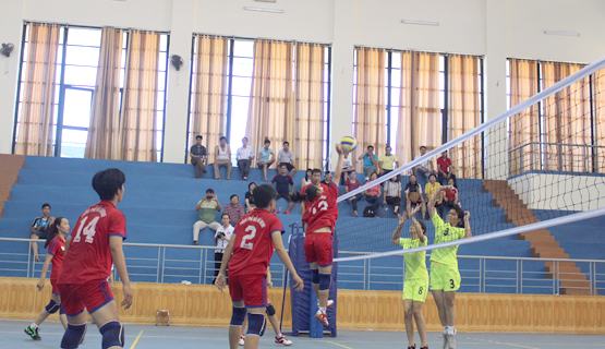 Hội khỏe Phù Đổng toàn quốc lần IX: Bóng chuyền nam nữ chiến thắng thuyết phục