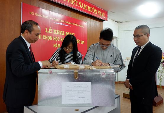 Đà Nẵng: Ngày đầu thi chọn học sinh giỏi Quốc gia 2018