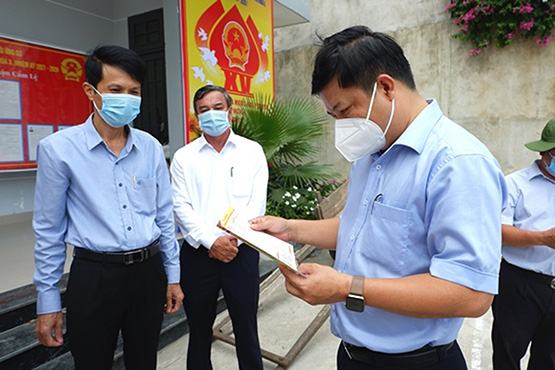 Đảm bảo an toàn phòng chống Covid-19 tại các điểm bầu cử