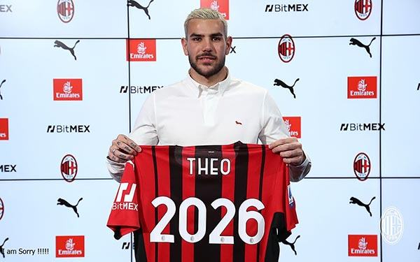 AC Milan ‘trói chân’ Theo Hernandez