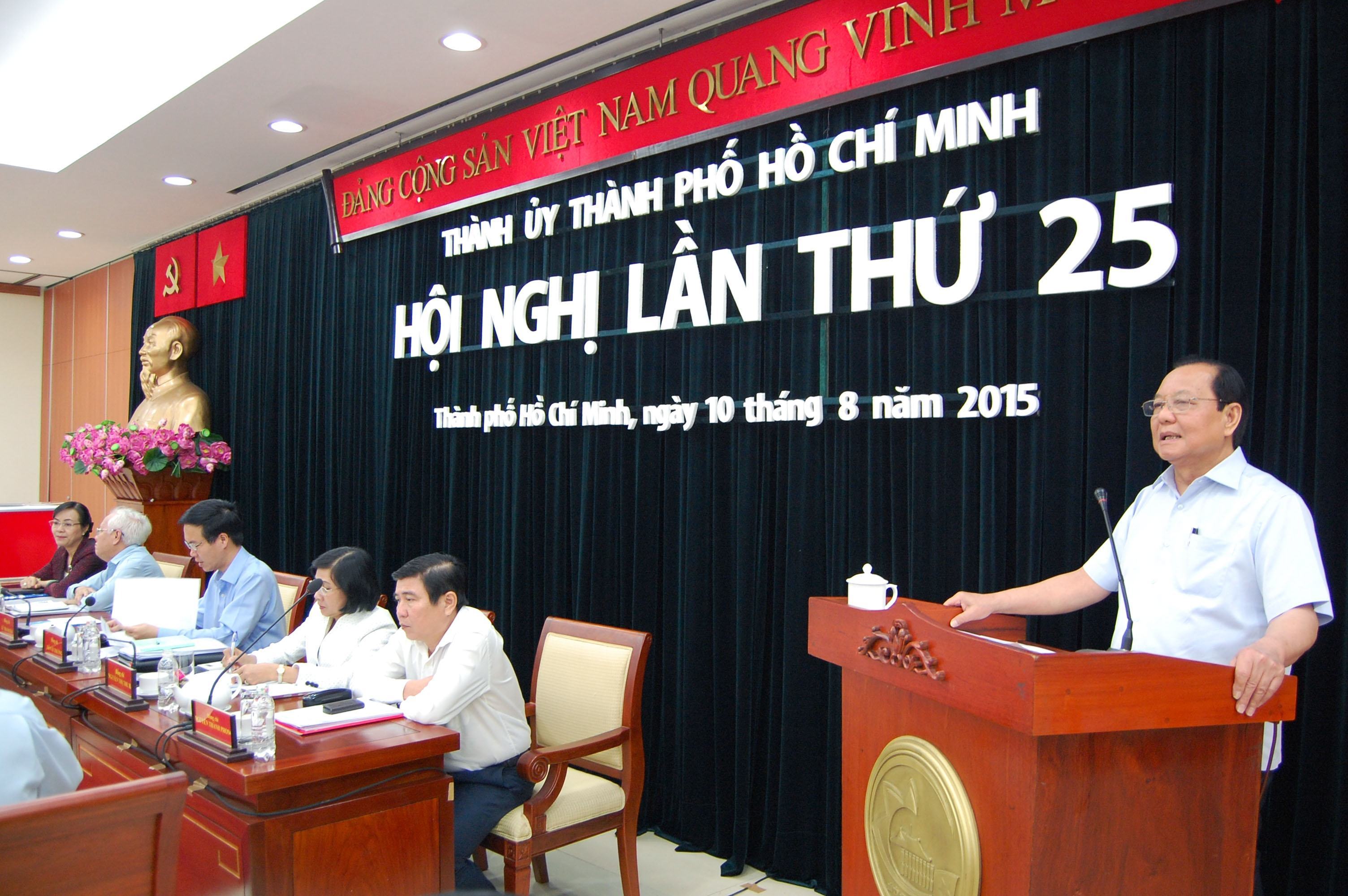 Hội nghị Thành ủy TP.HCM lần thứ 25: Giới thiệu nhân sự Phó chủ tịch UBND TP