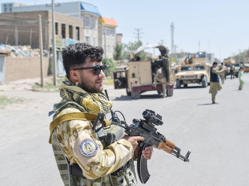 Binh sĩ Afghanistan tại tỉnh Herat  /// AFP