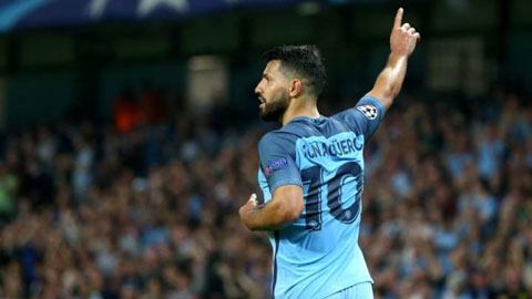 Aguero gia hạn hợp đồng với Man City đến năm 2020