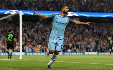 Aguero đạt phong độ cao kể từ đầu mùa