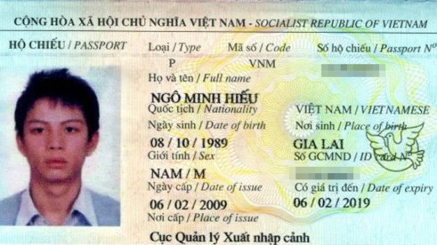 Hacker Ngô Minh Hiếu, 25 tuổi, quốc tịch Việt Nam