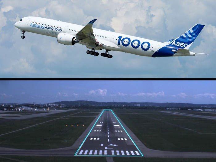 Máy bay Airbus tự hạ cánh không cần thao tác của phi công.