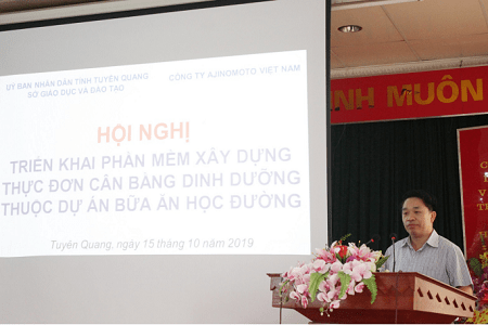 Bữa ăn bán trú cân bằng dinh dưỡng cho học sinh tiểu học Tuyên Quang