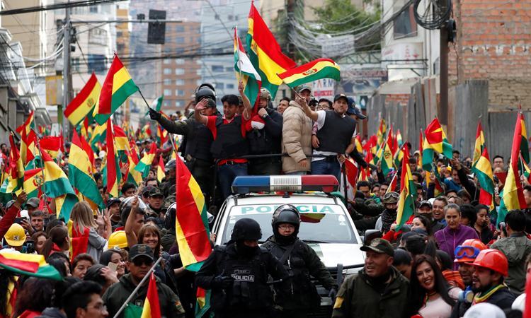 Người biểu tình Bolivia chiếm đại sứ quán Venezuela