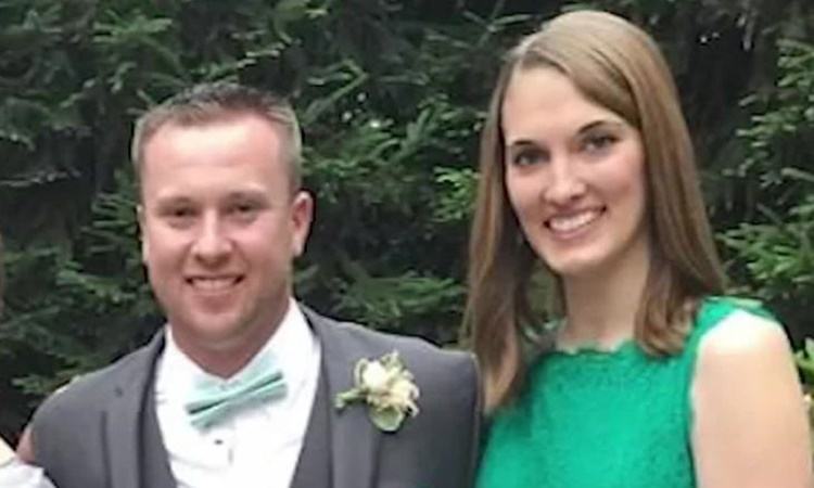 Ben Luderer và vợ, Brandy. Ảnh: CNN.