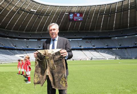 HLV Ancelotti đã quá quen với những áp lực ở các đội bóng lớn