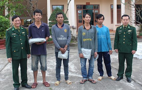 Giải cứu 4 thuyền viên trong vụ buôn bán người