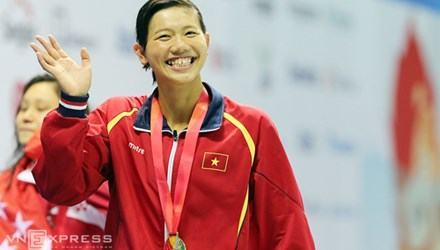 Kình ngư Ánh Viên được tặng căn hộ