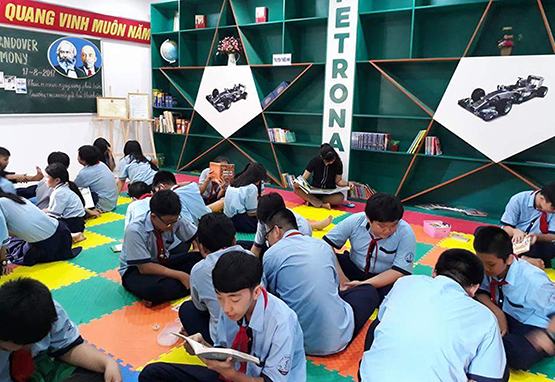 Đưa phòng thư viện thân thiện, hiện đại vào hoạt động