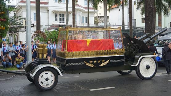 Lễ an táng nguyên Chủ tịch nước, Đại tướng Lê Đức Anh