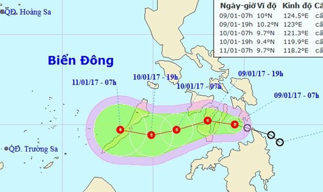 Áp thấp nhiệt đới áp sát Biển Đông, miền Bắc sắp có mưa lớn