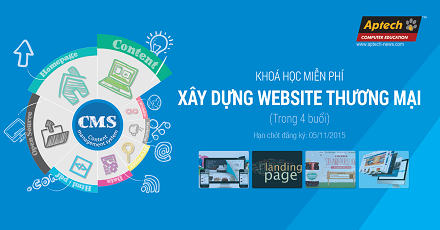 Khai giảng khoá học miễn phí: Xây dựng Website Thương Mại