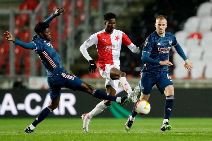 Arsenal đại phá Slavia Prague, đoạt vé bán kết Europa League - Ảnh 1.