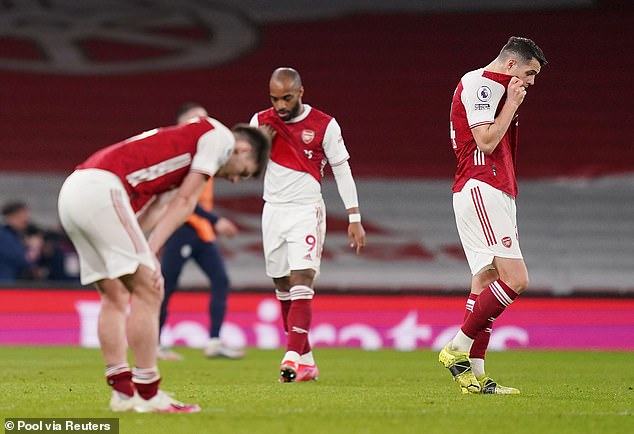 Arsenal have sunk into another difficult run of form, with their season already a write-off