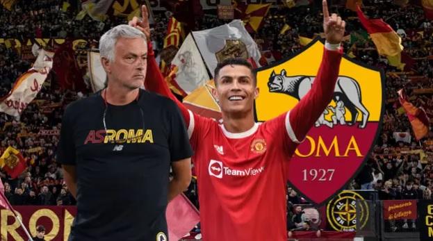 AS Roma làm mọi thứ kéo Ronaldo rời MU, tái hợp Mourinho