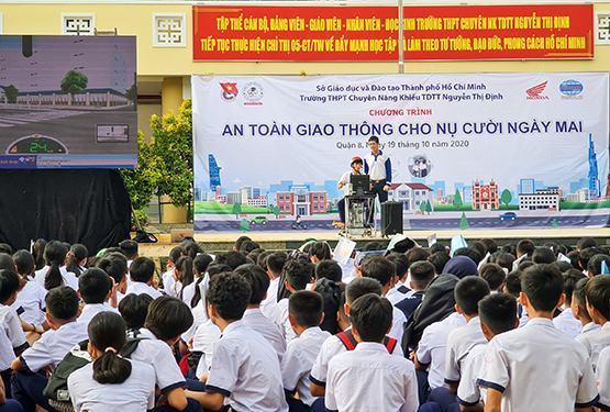 Xây dựng văn hóa an toàn giao thông cho học sinh