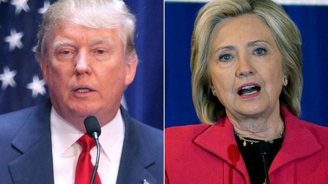 Bà Hillary Clinton dẫn điểm ông Trump tại các bang “chiến địa”