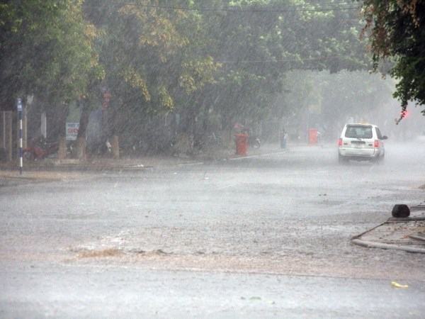 Bắc Bộ mưa rào và dông, Trung Bộ đề phòng sạt lở vào cuối tuần