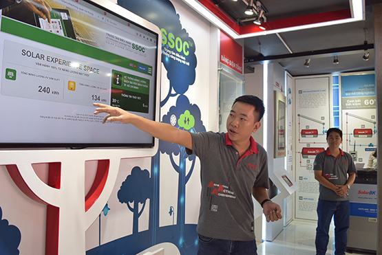 Đưa vào hoạt động không gian năng lượng sạch