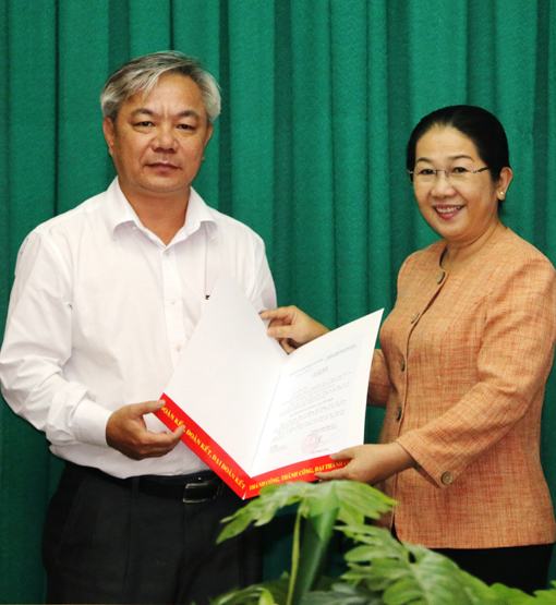 Ông Dương Thế Trung giữ chức Phó Trưởng ban Tuyên giáo Thành ủy TP