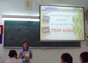 Bài 7: Câu lạc bộ thơ văn Trường THPT chuyên Lê Hồng Phong: Thắp sáng niềm đam mê văn học