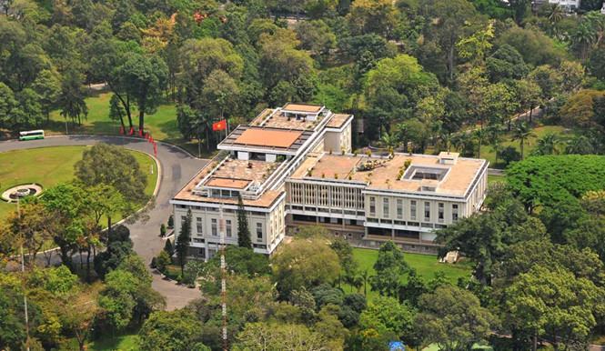 Dinh Thống Nhất, một trong những di tích được khách tham quan nhiều nhất khi đến TP.HCM /// Ảnh: Giản Thanh Sơn