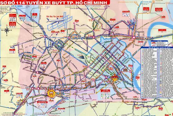 Phát 10.000 bản đồ xe buýt miễn phí cho người dân