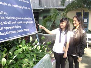 Bảng tin tuyên truyền giao thông