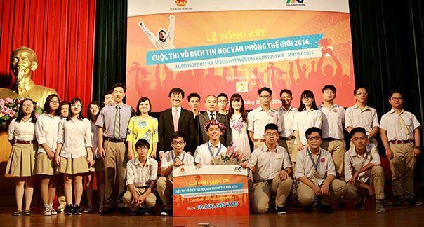 Sáu thí sinh dự Giải vô địch tin học văn phòng thế giới