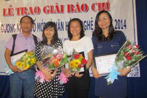 Báo Giáo dục TP.HCM nhận 5 giải báo chí